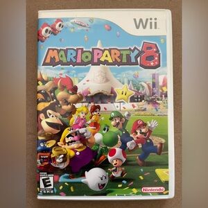 Nintendo Wii Mario Party 8 - Vibrant Fun